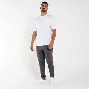Pantalon cargo zippé de haute qualité pour hommes, idéal pour les activités de plein air, décontracté, avec plusieurs poches zippées, tissu mi-durable, service OEM - Product Image 1