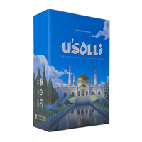Jouets éducatifs islamiques pour les musulmans, enseignement de la prière Sala, jeu de société islamique Usolli, cartes pour toute la famille, activités du Ramadan et de l'Aïd