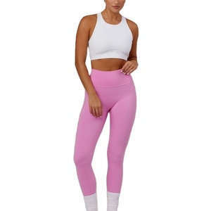 Conjunto de Leggings y Sujetador Deportivo, Leggings con Sujetadores de Talla Grande para Mujer, Leggings de Cobertura Completa para Mujer - Product Image 1