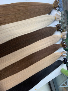 Silky Nasa Hair Vietnamese New Virgin Remy Super Double Drawn Hair Extensions Human Hair Natural <b>Wave</b> <b>Body</b> <b>Wave</b> Silky Straight - Product Image 6
