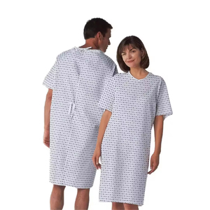 Robes de patient abordables en gros, vêtements d'hôpital confortables et hygiéniques pour les professionnels de la santé - Product Image 3