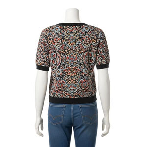 Blusas de punto con estampado ecológico, mezcla de algodón, ropa informal suave y transpirable, Tops cómodos de moda para mujer para uso diario - Product Image 2