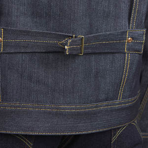 Veste en jean classique pour homme, résistante, à manches longues, streetwear, vêtements d'extérieur, teinture unie, tendance mode d'hiver, manteaux XS 6XL - Product Image 6