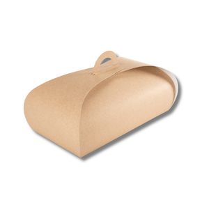 Hecho en Italia Cartón rectangular desechable ecológico Personalizable Mini Cake Board Postre Monoportion Holder - Product Image 1