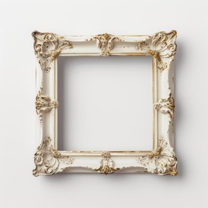 กรอบโมเสกสีขาวเก๋ไก๋สำหรับภาพถ่ายที่มีให้เลือกหลายขนาด - Product Image 1