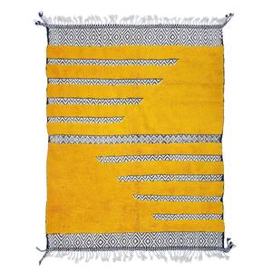Custom Size <b>Mustard</b> Color Moroccan Rug for Living Room Handmade Non Slip Hand Tufted Wool Rug at Best Wholesale Price - Product Image 3