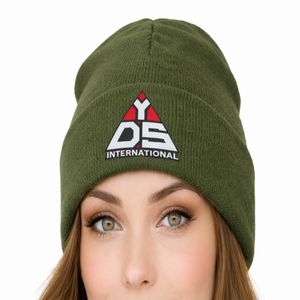 Gorro de Punto con Cola de Caballo para Mujer, con Logotipo Personalizado, Gorro de Invierno Cálido para Mujer - Product Image 3