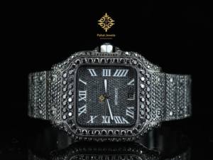 นาฬิกาเครื่องประดับกันน้ำระดับไฮเอนด์ ประดับด้วยพลอยมอร์แกไนต์ ดีไซน์ลำลองและทันสมัย เหมาะเป็นของขวัญ ระบบกลไก - Product Image 4