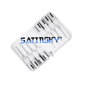 ชุดเครื่องมือผ่าตัดทางทันตกรรม 8 ชิ้น ทำจากสแตนเลส ใช้ยกถอนฟันแบบโค้ง - Product Image 1