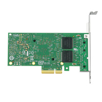 Las Mejores Tarjetas de Red Gigabit Ethernet de Enrutamiento Suave 10/100/1000M, 4 Puertos RJ45 de Cobre, Tarjeta de Red PCIe x4 con Controlador Intel I350AM4