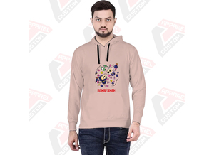 Sudadera con capucha para hombre Premium Ultra acogedora y cómoda 100% algodón bordado liso teñido con impresión Digital para invierno - Product Image 4