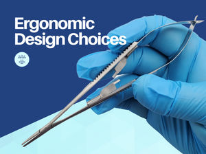 Castroviejo ที่ใส่เข็มตรงพร้อมล็อคสแตนเลสที่มีอยู่ในทุกขนาดและคุณภาพเครื่องมือผ่าตัด - Product Image 4