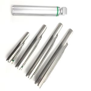 Ensemble de laryngoscope à fibre optique électrique Miller, 4 lames, 1 poignée, acier inoxydable allemand, certifié CE ISO, OEM disponible, Medivolve - Product Image 6