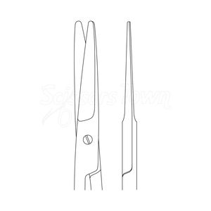 Tijeras Mayo de 6 Puntas, 75 Pulgadas, Rectas y Biseladas, Diseño para Zurdos, para Corte de Tejidos Fuertes en Procedimientos Quirúrgicos - Product Image 6