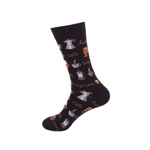 Chaussettes en coton créatives et mignonnes, logo de sublimation populaire, chaussettes pour hommes, couples, personnalité, tendance automne-hiver - Product Image 4