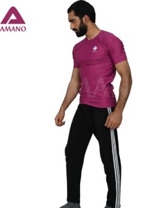 New Arrival <b>Custom</b> <b>Compression</b> <b>Shirts</b> Adults Sublimation Breathable Quick Dry Rash Guard OEM <b>Design</b> Logo Men's Low Price Amano - Product Image 6