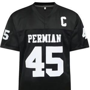 เสื้อเจอร์ซีย์ฟุตบอลใส่ได้ทั้งชายและหญิงเสื้อเจอร์ซีย์ฟุตบอลแห้งเร็วป้องกันรังสียูวีระบายอากาศได้ไซส์ใหญ่พิมพ์ลายดิจิตอลขนาดพลัสไซส์อเมริกันฟุตบอล - Product Image 1