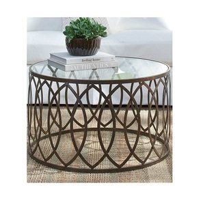 Metal And <b>Glass</b> Living Room Side <b>Table</b> New Design Customized Size And Shape Coffee Tea <b>Table</b> For Hot Selling - Product Image 6