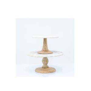 Soporte de pastel de mármol y madera del mejor vendedor para chocolates, comida, postre, fiestas, soporte para servir, mesa, decorar, soporte de mármol y madera - Product Image 5
