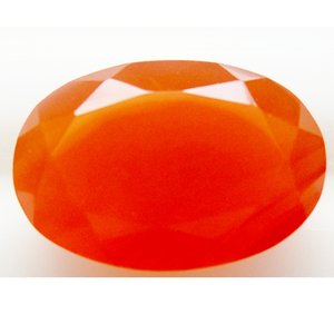 หินคาร์เนเลี่ยนธรรมชาติจาก100% เจียระไนรูปไข่สีส้มธรรมชาติอัญมณีบำบัดแบบหลวมสำหรับใช้ทำเครื่องประดับ - Product Image 3