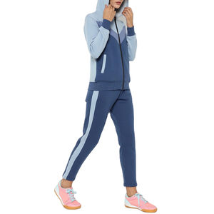 Rue élégante 2 pièces ensemble survêtement personnalisé bouffée imprimé survêtement pour femmes surdimensionné coton polaire en gros femmes survêtements - Product Image 3