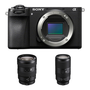 Appareil photo hybride a6700 le plus vendu avec kit d'objectifs 16-55 mm et 70-350 mm - Product Image 1