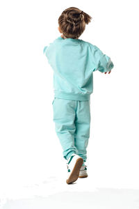 Ensemble de vêtements pour garçon adolescent en coton OEM, sweat à capuche et pantalon, 2 pièces, survêtement pour bébé, ensembles de survêtements assortis pour enfants - Product Image 4