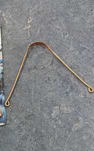 Nettoyant pour langue en forme de U en cuivre de qualité supérieure grattoir nettoyeur d'haleine pour enfants et adultes hygiène buccale - Product Image 3