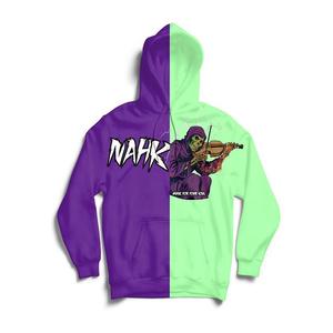 OEM Custom Unisex <b>2</b>-Toned Hoodie Polyester/Cotton Winter <b>Season</b> Digital Printing Plain Dyed Techniques Custom Color Combination - Product Image 2