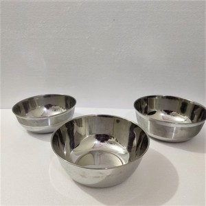 High Quality Kitchen <b>Deep</b> <b>Bowl</b> Mixing Stainless Steel Large Fruit Rice <b>Bowls</b> Set - Product Image 2