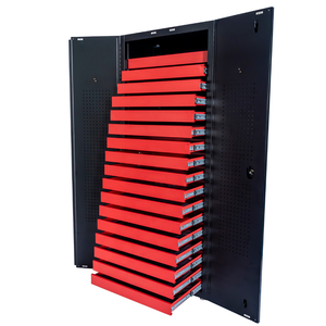 Venta al por mayor 76cm 03 Tiers Power Coated Steel Tool Cabinet Durable Industry Standing Chest para almacenamiento de taller y almacén - Product Image 2