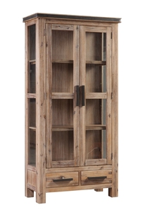 ATLAS Best Seller Gabinete de exhibición contemporáneo de madera maciza Acacia/roble/pino para sala de estar plegable para hoteles - Product Image 2