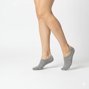 Chaussettes invisibles pour hommes avec votre logo et votre marque Chaussettes antidérapantes imprimées en silicone avec votre logo et chaussettes personnalisées OEM de marque - Product Image 3