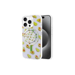 Coque en silicone de style TikTok compatible MagSafe pour iPhone 15 Pro Max Plus, amovible pour support PopSocket - Product Image 5