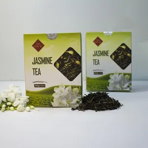 Caja de té de jazmín Hojas de té ISO HACCP OEM/ ODM de Vietnam OEM Venta al por mayor Sabor distintivo Industria alimentaria Precio competitivo - Product Image 1