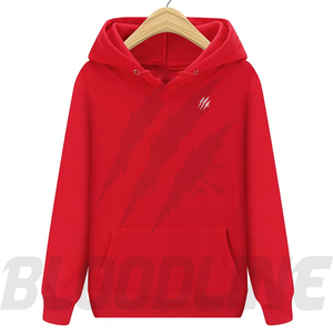 Sudadera con Capucha Unisex Bloodline, Negra, Corte Regular, Informal, para Invierno, Forro Polar, 100% Algodón, Transpirable, Antiarrugas - Product Image 6