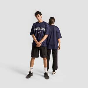 Camiseta Deportiva de Poliéster Personalizada, Estilo Jersey, Talla Grande, Color Azul Marino, con Mangas Cortas, Transpirable, Talla XL, Estampada, para Fútbol - Product Image 1