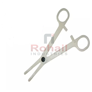 Pinces à septum jetables, pince à épiler, outil de perçage pour tatouage, stérilisé, propre, 4 styles, couleur noire et blanche - Product Image 3