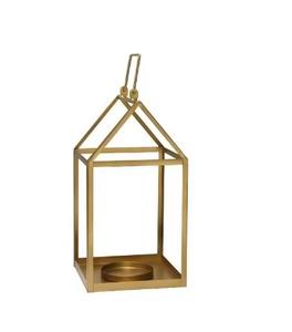 High Quality <b>Metal</b> Casted Decorative Aluminum <b>Metal</b> <b>Lantern</b> for Eid Ramadan Decoration Handmade Black Plated Rectangle Shape Use - Product Image 3
