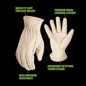 Protección de manos Dedo completo Puño elástico Guantes de conducción Trabajo DE SEGURIDAD Guantes de conducción personalizados - Product Image 5