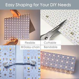 पारदर्शी काउंटरटॉप के लिए सफेद कटटेबल एलईडी बैकलाइट शीट 320 लिड बैकलाइट शीट के लिए लचीला पैनल प्रकाश - Product Image 4