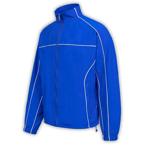 Top Vente Hommes Coupe-Vent Survêtement 100% Polyester Matériel Coupe-Vent Léger Quickdry Custom Made Logo Impression - Product Image 5