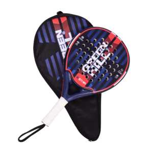 Raqueta de Pádel Premium Redonda 3.1, Raqueta de Tenis de Pádel Portátil con Cara de Fibra de Carbono, Núcleo de Espuma EVA y Empuñadura de Espuma EVA - Product Image 1