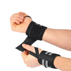 Venta al por mayor de muñequeras de entrenamiento de manos personalizadas para Fitness, muñequeras para levantamiento de pesas, muñequeras para gimnasio - Product Image 1