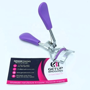 Professional Best Quality Purple Stainless Steel Eyelash Curler Your Own Custom Logo Color Packaging Beauty <b>Tool</b> GETUP BROSONS - Product Image 1