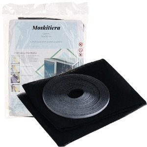 ZZ80 Modern Design <b>Window</b> Mosquito <b>Net</b> 130x150 Black Repellent Polyester Fiberglass Plastic Aluminum Stainless Steel Screen - Product Image 6