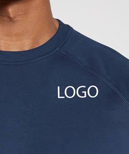 Sweat-shirts à col ras du cou à logo personnalisé pour hommes 100% sweats à capuche en coton manches raglan nouvelle collection d'entraînement pour l'hiver en gros - Product Image 3