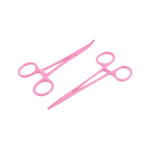 Pince hémostatique de précision, forceps à moustique courbés, instruments chirurgicaux en acier inoxydable, outils médicaux durables, manuel professionnel - Product Image 6