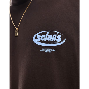 Meilleure qualité surdimensionné 100% coton T-Shirt homme personnalisable tricoté noir vente en gros Fabricantes De Ropa OEM/ODM Bangladesh - Product Image 2