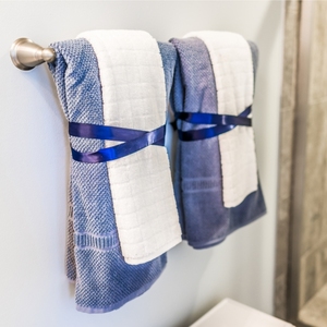 Toallas de baño para invitados Buena absorción 100% OEM Logotipo y diseño personalizados de alta calidad superior al por mayor en India - Product Image 6